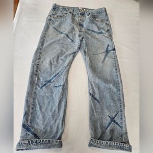 Older Levi's 501 jeans. Men's 33x30. With cuffs